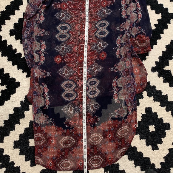 Knox Rose Boho Style Tunic Size XS - Picture 9 of 9